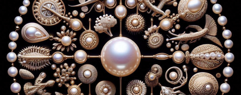 The origin of white pearls
